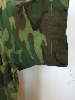 Vtg Vietnam ERDL 1969 Camo Shirt S - L Photographer In Country Special Forces Rare 8