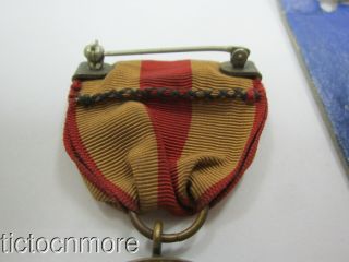 US POST - WWI USMC MARINES CORPS EXPEDITION MEDAL M.  No 384 SPLIT WRAP BROOCH 6