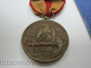 US POST - WWI USMC MARINES CORPS EXPEDITION MEDAL M.  No 384 SPLIT WRAP BROOCH 7