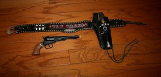 The Rebel Holster With Custom Belt & Cap Gun Show Starring Nick Adams