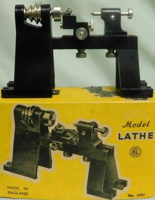 Sel Operating Model Toy Lathe Steam Engine Electric Motor Machine Shop Tool Uk