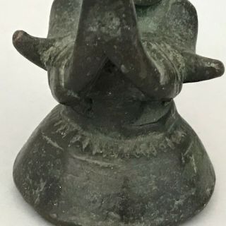 RARE Fine Antique Bronze Burmese Opium Weight Karaweik c1800 1/2 Viss 50 tical 10
