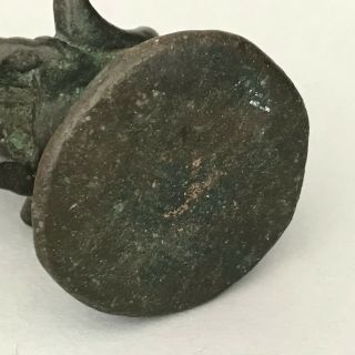 RARE Fine Antique Bronze Burmese Opium Weight Karaweik c1800 1/2 Viss 50 tical 11
