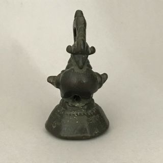 RARE Fine Antique Bronze Burmese Opium Weight Karaweik c1800 1/2 Viss 50 tical 4