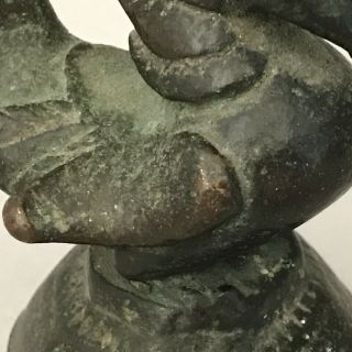 RARE Fine Antique Bronze Burmese Opium Weight Karaweik c1800 1/2 Viss 50 tical 7