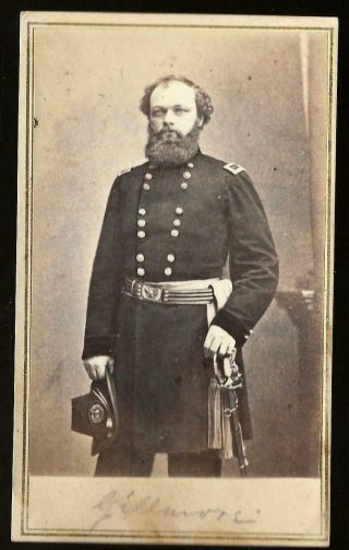 Civil War Cdv General Quincy Gilmore X Corps