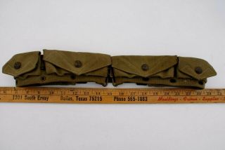 Mills Horizontal Pistol Cartridge Belt - 1911.  45 Caliber Auto - Rare