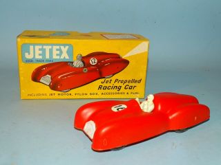 Jetex Jet Propelled Racing Car Box