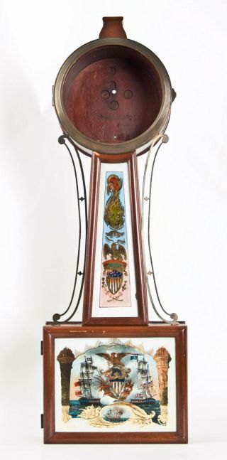 American Weight Driven Banjo Clock Case Only @ 1920s Chelsea