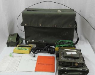 Czech Military RF - 10 Field Radio Manpack Complete Set W Accesories 5