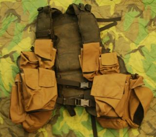 South African Army Saav M83 Pattern Battle Jacket Vest Webbing Sadf Bush War