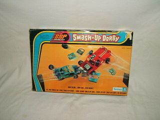 Vintage 1973 Kenner Ssp Smash Up Derby Complete - Tough Tom & Buggem