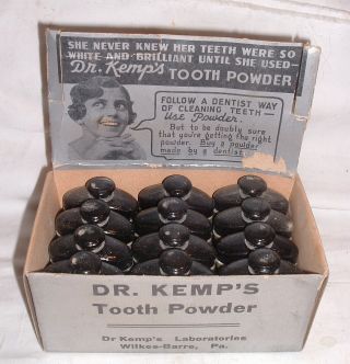 Antique Circa 1920 Old Stock Nos Dr.  Kemp 