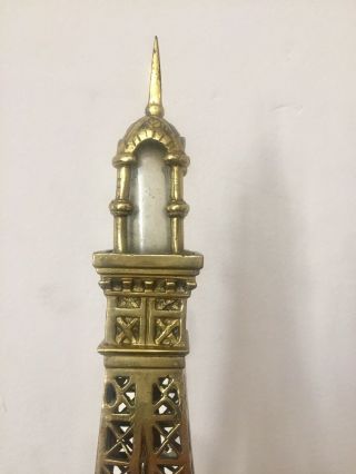 Antique Extreme Rare French Eiffel Tower Clock By A.  D.  Mougin.  1889 2