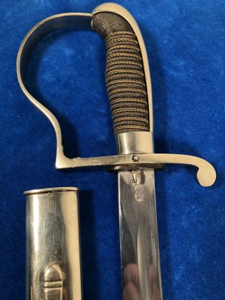 Ww1 German Police Sword W Scabbard Wkc Prussian Wwi