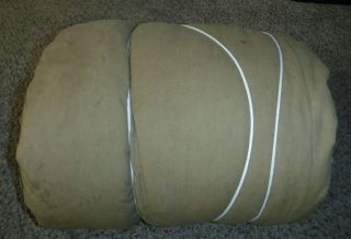 VINTAGE WWII US ARMY AIR FORCE TYPE A - 2 SLEEPING BAG MADE IN USA L@@K 4