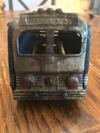 1940 Arcade Cast Iron Greyhound Lines Bus Coach Toy 3