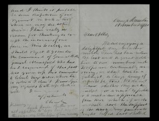 16th Massachusetts Infantry Civil War Letter - Great Content Fortress Monroe Va