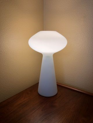 Lisa Johansson - Pape Blown Glass 17” Mushroom Lamp
