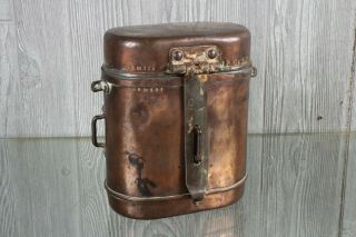 Vintage Swedish Tinned Copper Mess Kit