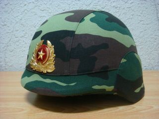 Vietnamese Vpa Ground Force K - 2 Helmet - Rare