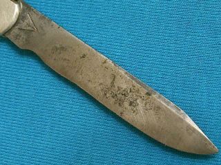 VINTAGE MAWSON LONDON SILVER FOLDING DRS DOCTORS SURGICAL SCALPEL KNIFE MILITARY 7