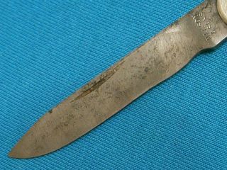 VINTAGE MAWSON LONDON SILVER FOLDING DRS DOCTORS SURGICAL SCALPEL KNIFE MILITARY 8