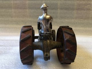 Antique Cast Iron Arcade Fordson Tractor Rare With Bonus Ford Tractor 5