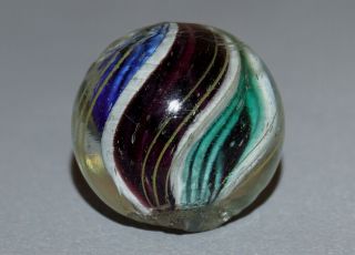 Vintage Marbles 3 Color Jelly Solid Core 11/16 " - 17.  5mm