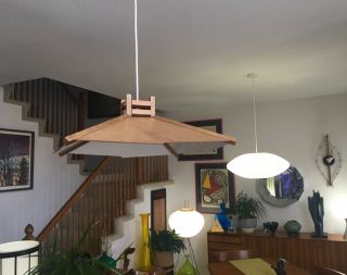 Arts And Crafts Mid Century Modern Ceiling Fixture Lamp Light