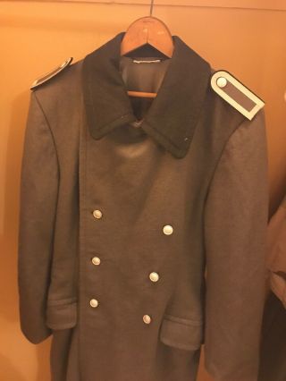 Ww2 Style M36/east German Greatcoat,  Size Medium,  Check Description,  Acpt Offers