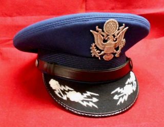 Vietnam Era? Us Air Force Major Commander Officers Hat Size 7 1/8.