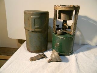 1942 Wwii Coleman Military Camping Pocket Stove Still