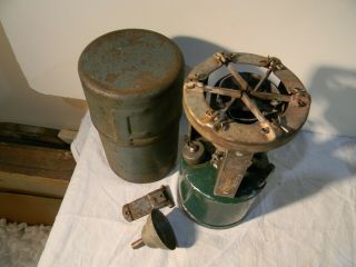 1942 WWII COLEMAN MILITARY CAMPING POCKET STOVE STILL 2