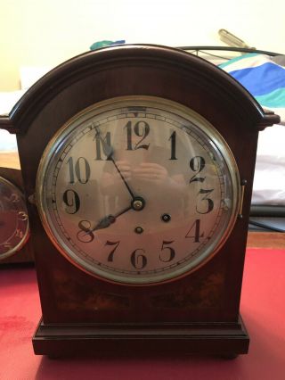 Gustav Becker Quarter Striking Shelf - Table Clock