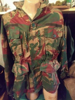 Rhodesian Camo Bush Jacket Tactical Sz.  Xxl
