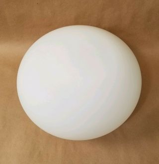Lightcraft Frosted Glass Mushroom Lamp Shade Fits Bill Curry Design Line MCM 4