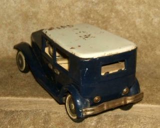 Early 1900 ' s Prewar Japanese Tin Friction Drive Toy Car 3