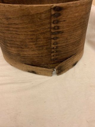 Antique Primitive Bent Wood Dry Grain Measure Gage & Co Henniker NH 5