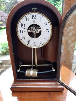 Very Early Electric Bulle Table/Mantle clock c.  1923 3