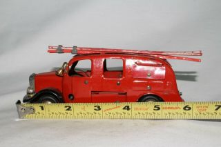 Triang Minic 1950 ' s Fire Engine Truck, 8