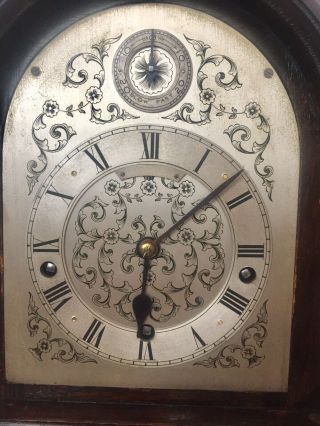 Antique English Made Bracket Clock 5 Gongs 10