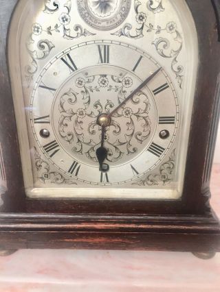 Antique English Made Bracket Clock 5 Gongs 3