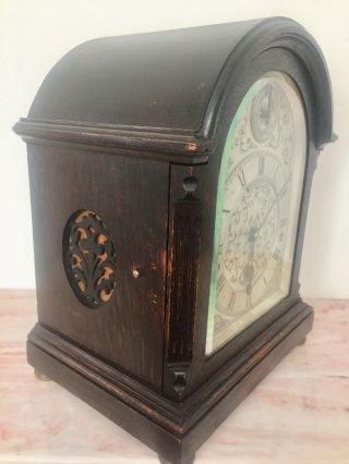 Antique English Made Bracket Clock 5 Gongs 4