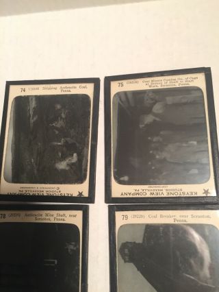 Anthracite Coal Mining and Miners,  11 Lantern Slides,  early 1900 ' s,  Scranton PA 3