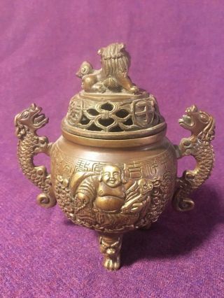 Chinese Brass Smoke Furnace 2