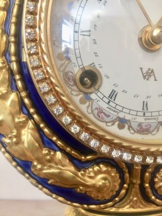 Vintage Maria Antoinette Clock By Franklin 12