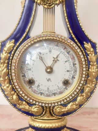 Vintage Maria Antoinette Clock By Franklin 4