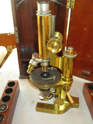 Bausch & Lomb Brass Microscope Pacific Micro Materials Co 12