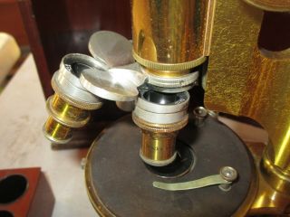 Bausch & Lomb Brass Microscope Pacific Micro Materials Co 2